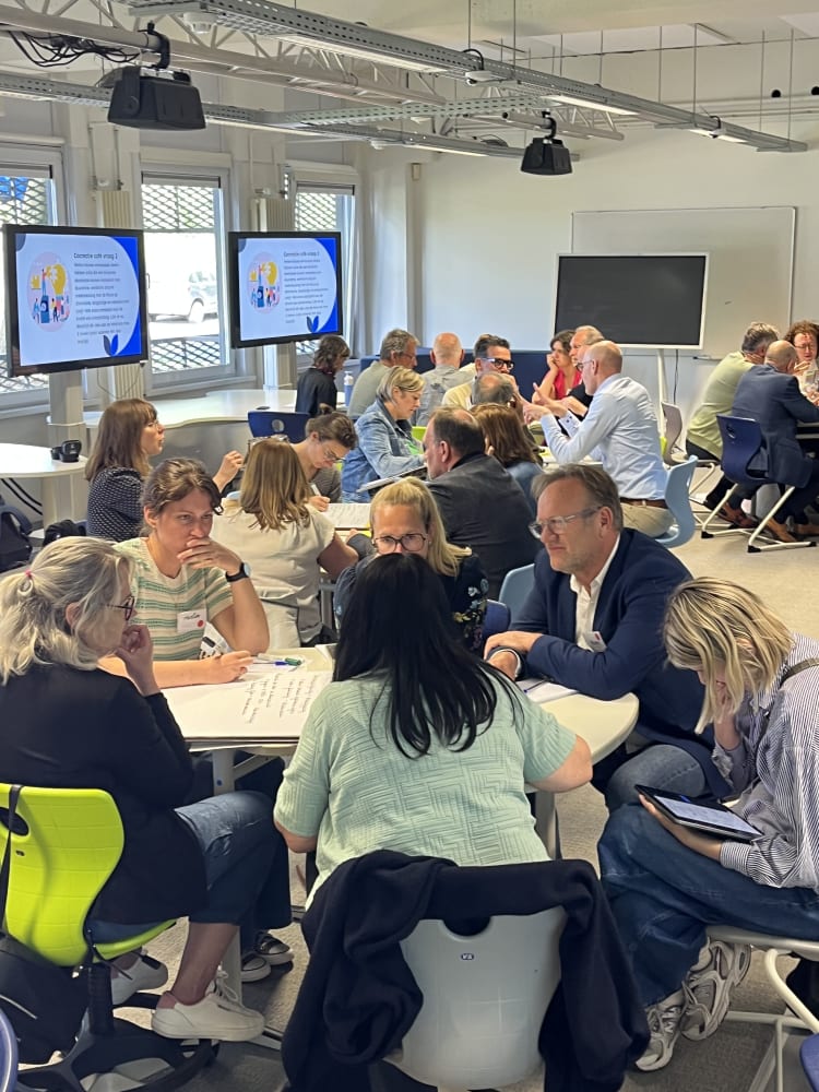 Sfeerbeeld op de toekomstverkenning in West-Vlaanderen