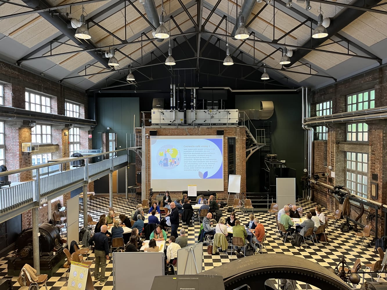 Sfeerbeeld op de toekomstverkenning in Leuven