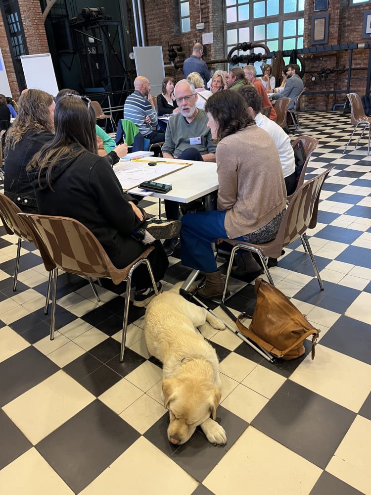 Sfeerbeeld op de toekomstverkenning in Leuven