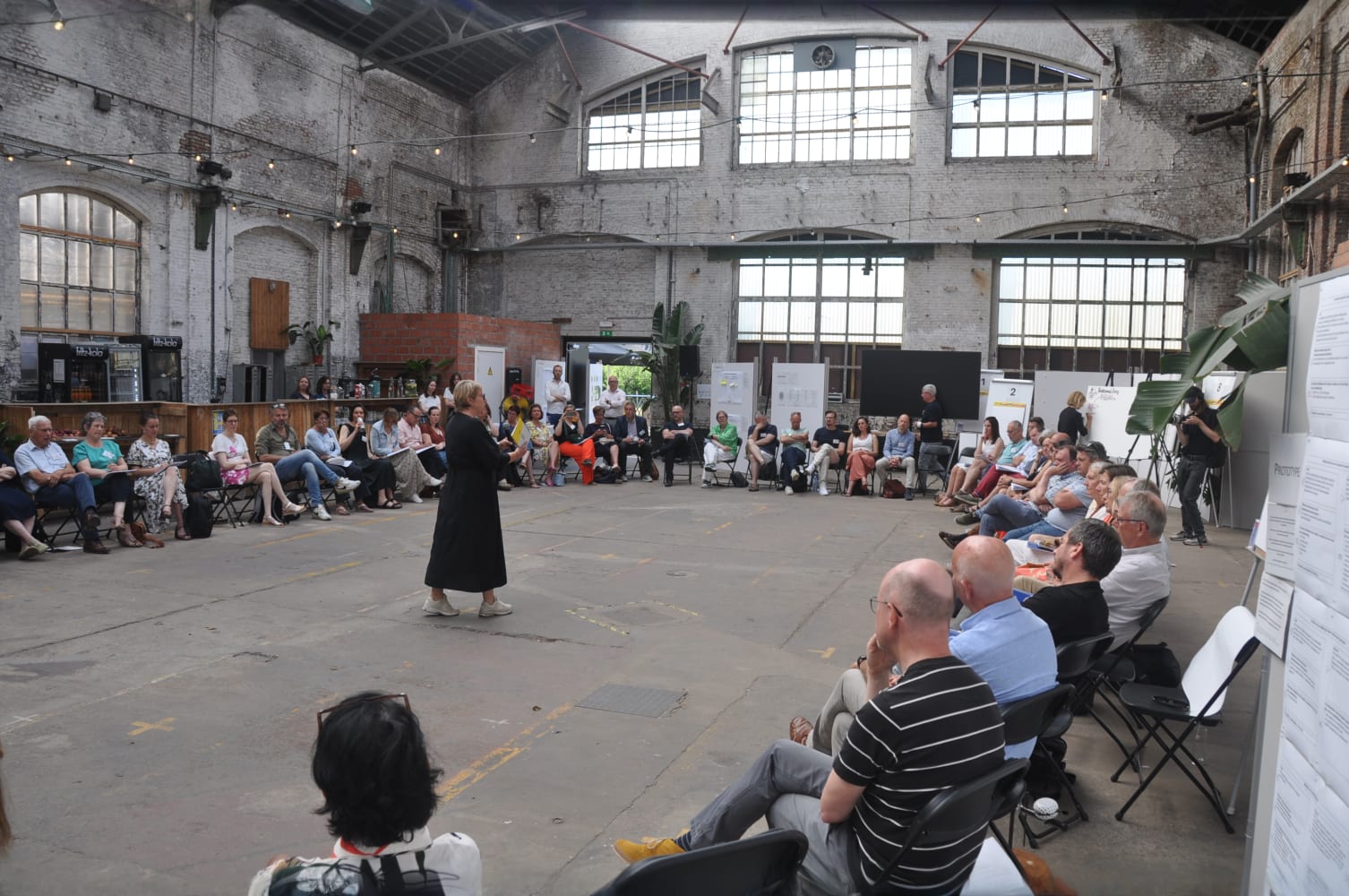 Sfeerbeeld op de toekomstconferentie 
