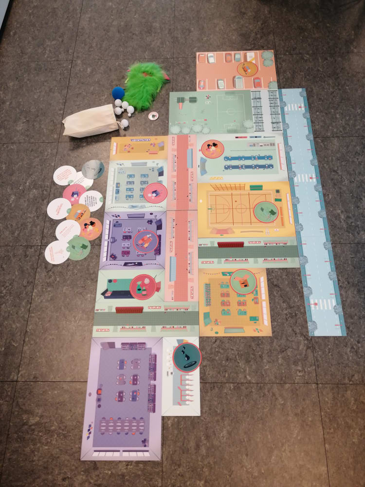 spelbord binnenluchtbrigade