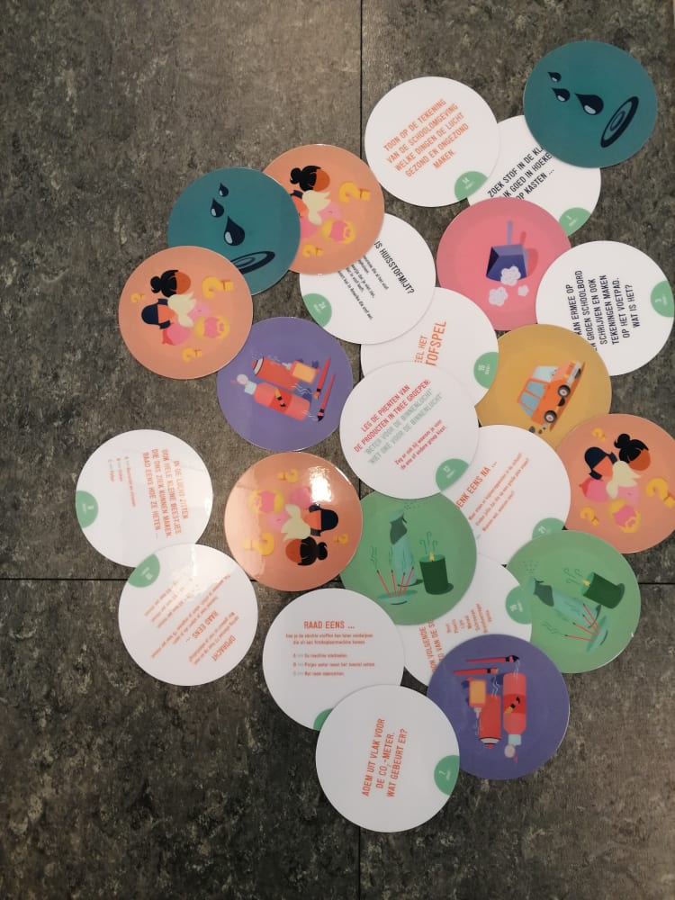 Vragenkaartjes binnenluchtbrigade