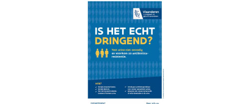 Algemene affiche - A3 Is het echt dringend