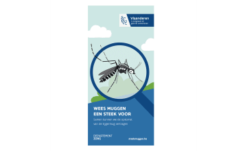 Folder Wees muggen een steek voor