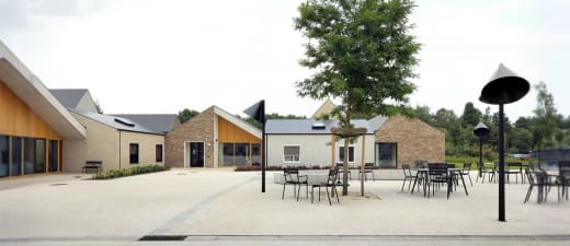 Illustratieve foto van een project met zorginfrastructuur