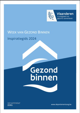 Cover inspiratiegids Week van Gezond Binnen 2024