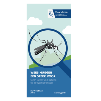 Folder Wees muggen een steek voor
