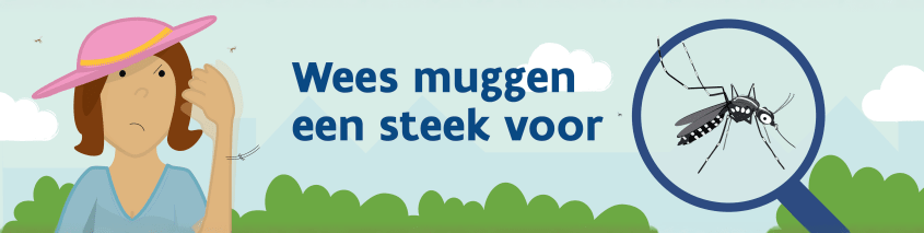 Wees muggen een steek voor