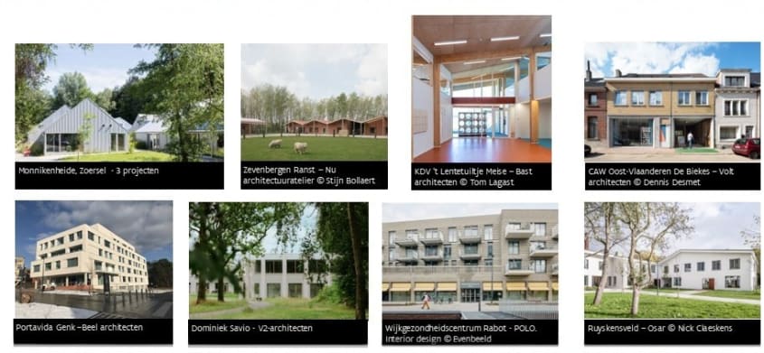 Overzicht bezoeken projecten studiedag