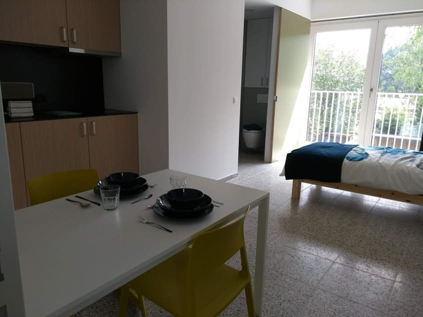 Illustratieve foto van een project met preventieve infrastructurele maatregelen