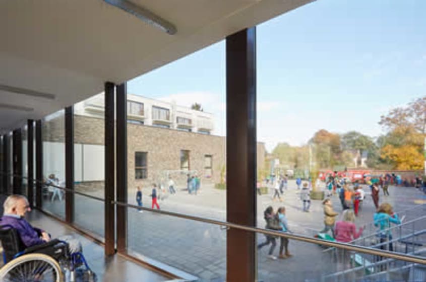 Illustratieve foto van een multifunctionele zorginfrastructuur