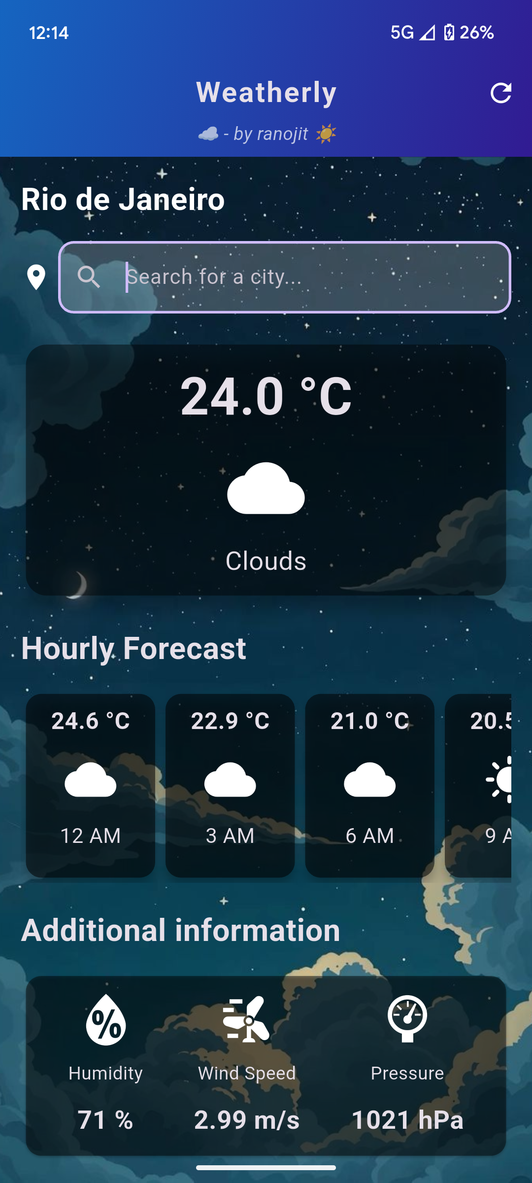Cloudy Sky