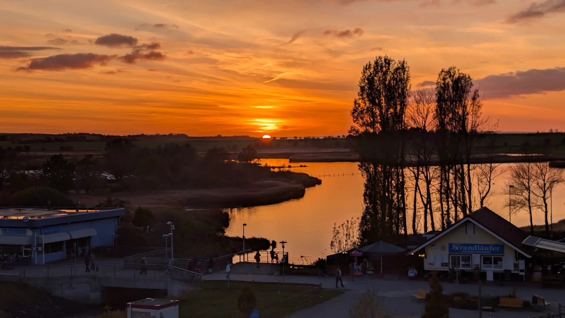 Sonnenuntergang Großansicht