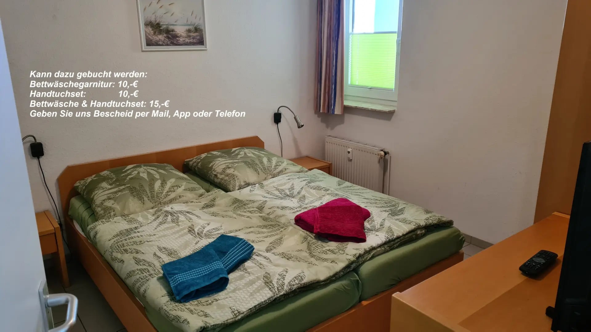 Schlafzimmer Doppelbett Großansicht