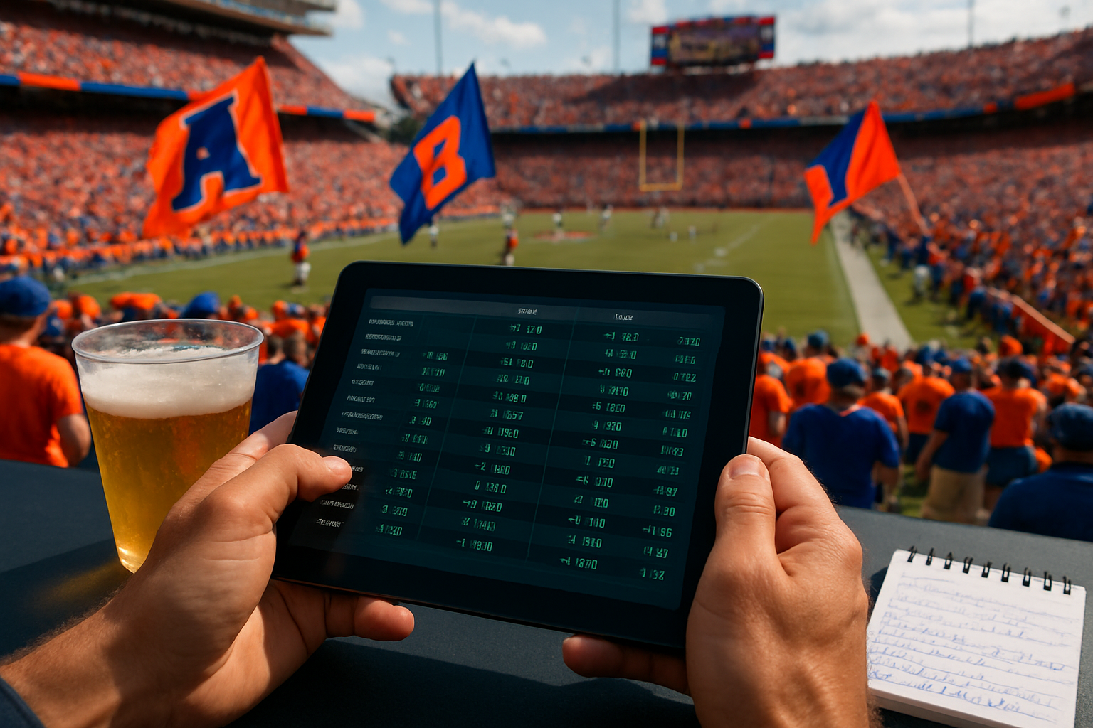 College Football Betting Power Ratings for Week 8