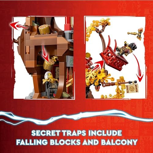 Vue 4 de Lego Ninjago Temple De