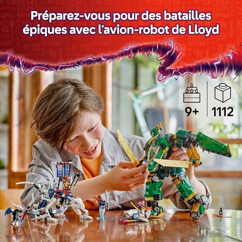 Vue 2 de Lego Ninjago Lavionrobot De