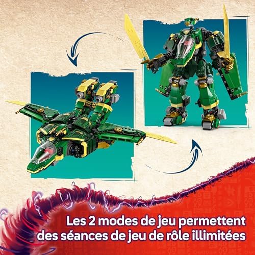 Vue 3 de Lego Ninjago Lavionrobot De
