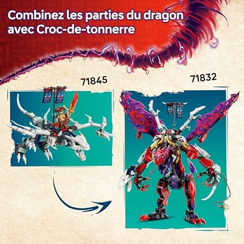 Vue 4 de Lego Ninjago Lavionrobot De