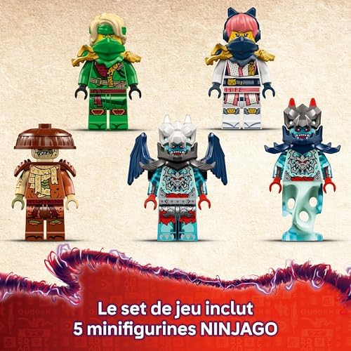 Vue 5 de Lego Ninjago Lavionrobot De