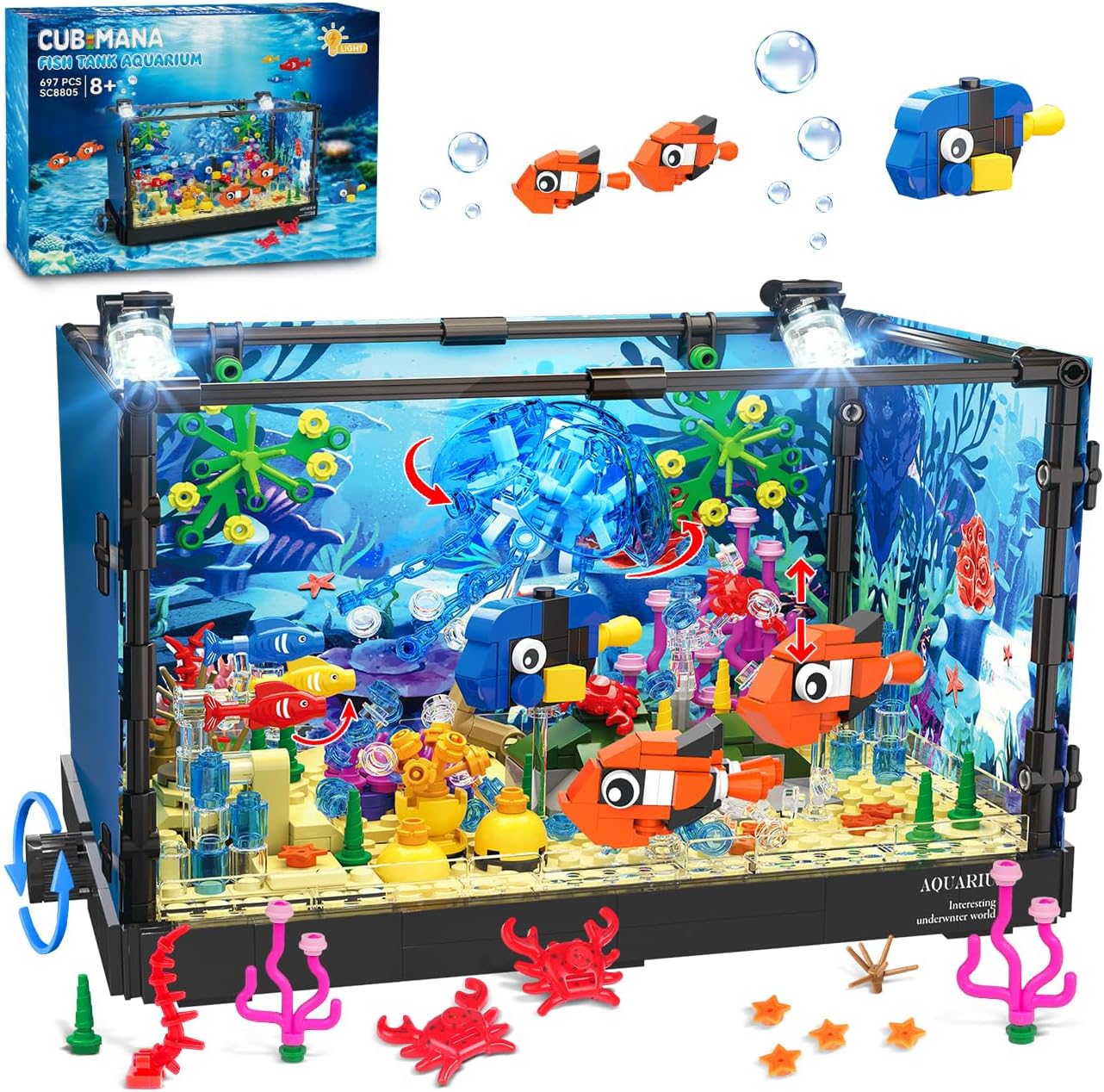 Cubimana Aquarium Jouet