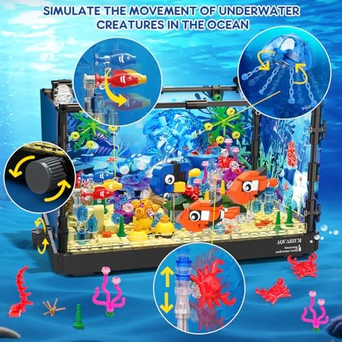 Vue 4 de Cubimana Aquarium Jouet