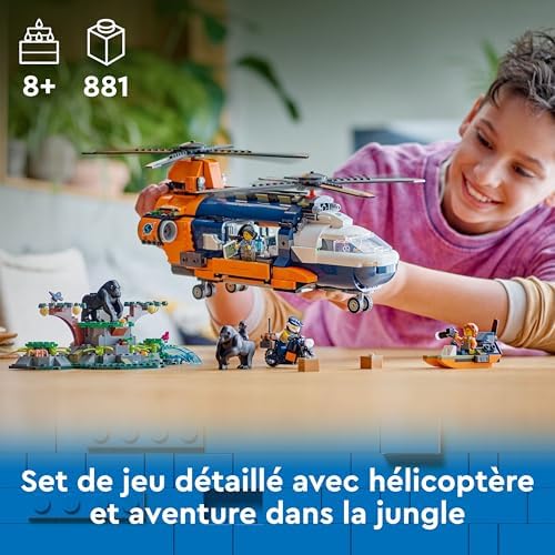Vue 2 de Lego City Lhelicoptere De