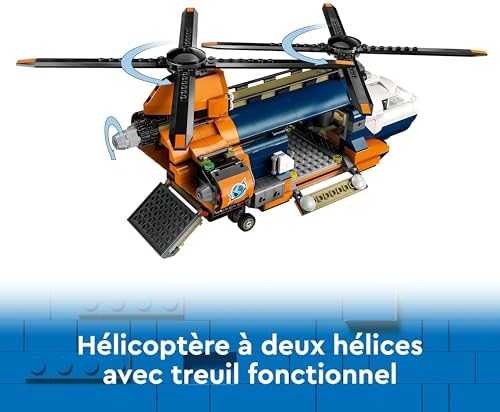 Vue 3 de Lego City Lhelicoptere De