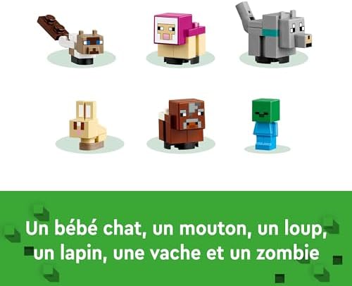 Vue 4 de Lego Minecraft Le Sanctuaire