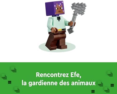 Vue 5 de Lego Minecraft Le Sanctuaire