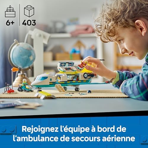 Vue 2 de Lego City Lambulance De