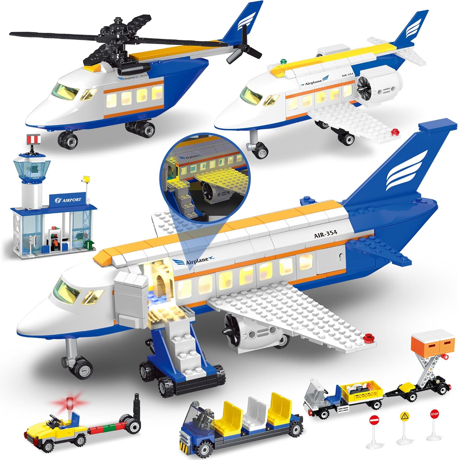 Vue 7 de Lego City Lambulance De