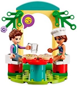Vue 4 de Lego Friends La Pizzeria