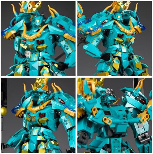 Vue 6 de Csnrhg Green Dargon Robot