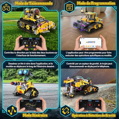 Vue 4 de Yoohberrys Technic Robot Pour
