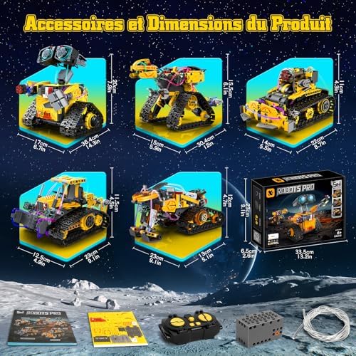 Vue 5 de Yoohberrys Technic Robot Pour