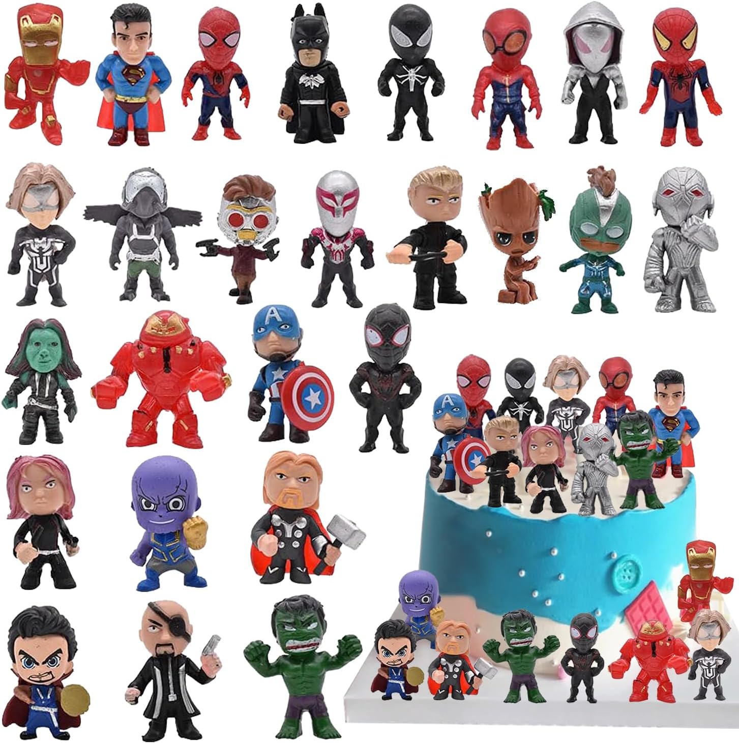 Mini Figurines Pieces Decoration