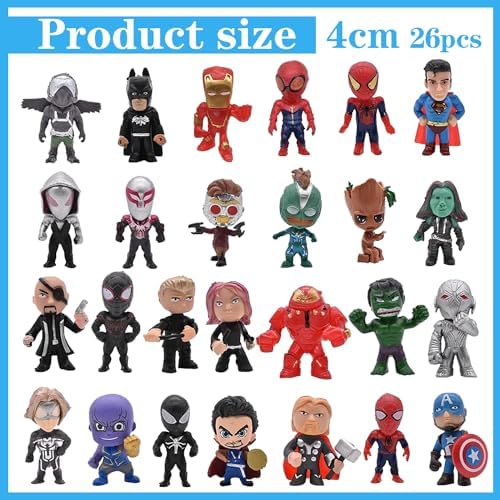 Vue 2 de Mini Figurines Pieces Decoration