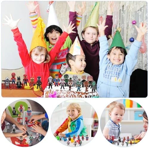 Vue 5 de Mini Figurines Pieces Decoration