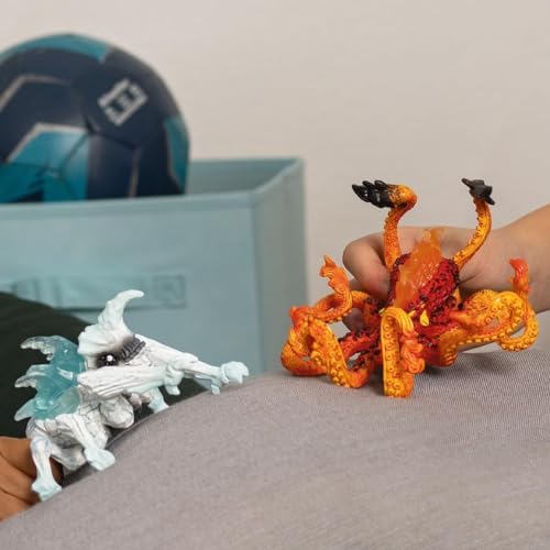 Vue 2 de Schleich Pieuvre De Feu