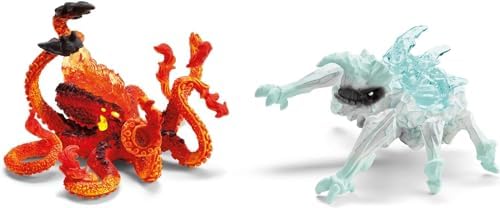 Vue 3 de Schleich Pieuvre De Feu