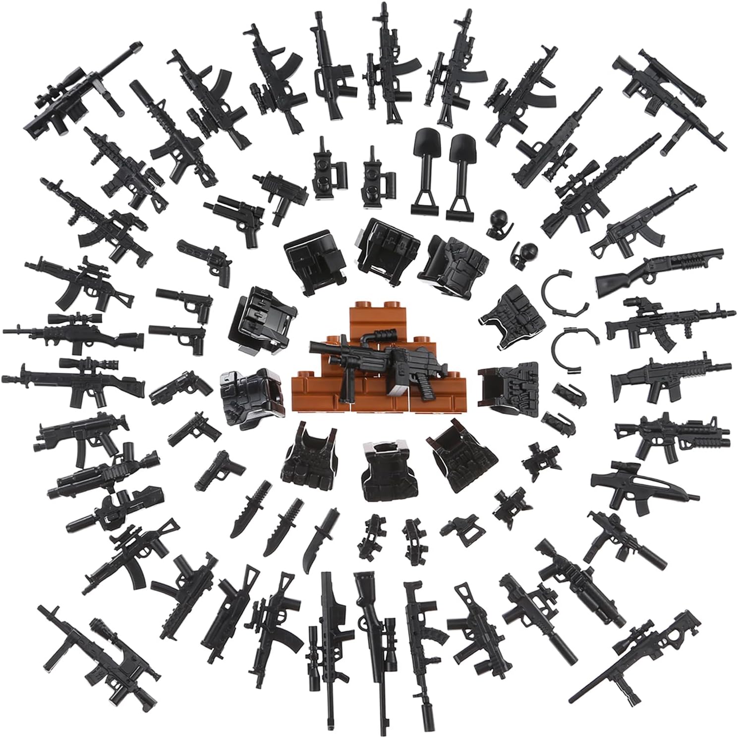Brickbounty Pcs Pistoletsarmespacks Jouet