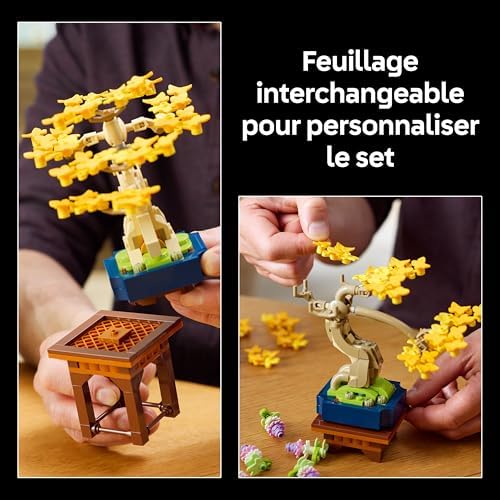 Vue 4 de Lego Botanicals Mini Bonsais