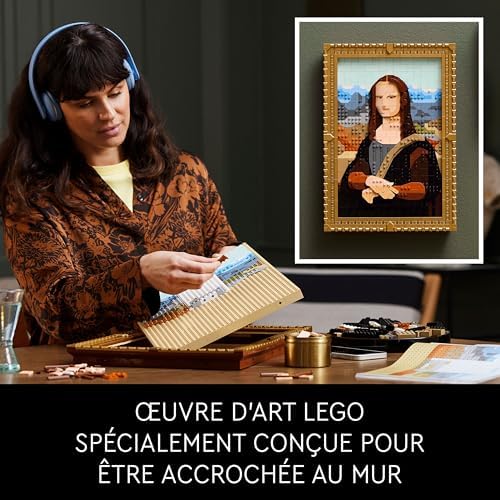 Vue 5 de Lego Art La Joconde