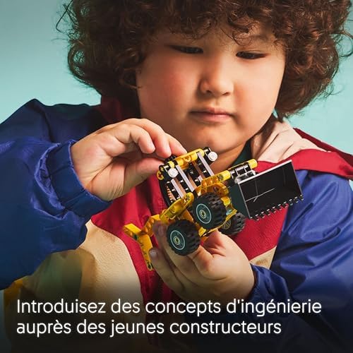Vue 6 de Lego Technic Le Tractopelle