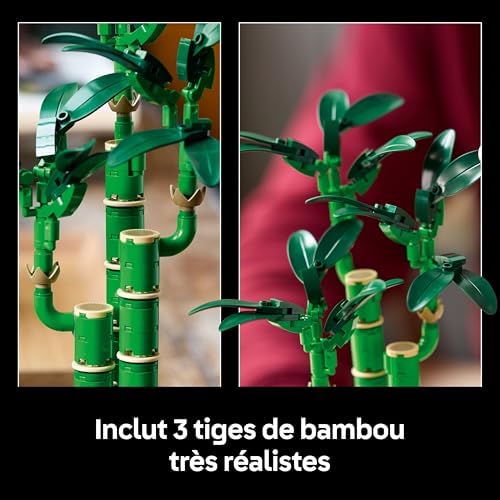 Vue 4 de Lego Botanicals Le Bambou