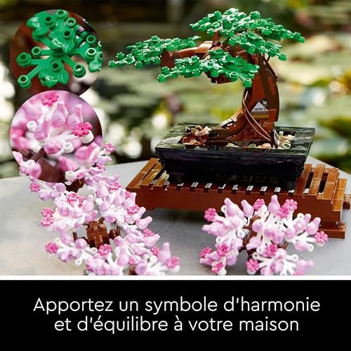 Vue 2 de Lego Botanicals Bonsai Plante