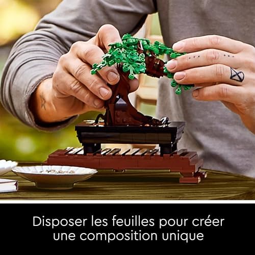 Vue 4 de Lego Botanicals Bonsai Plante