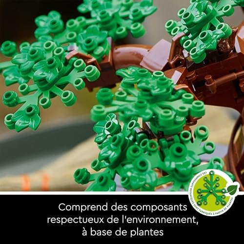 Vue 6 de Lego Botanicals Bonsai Plante