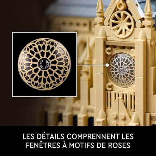 Vue 4 de Lego Architecture Notredame De